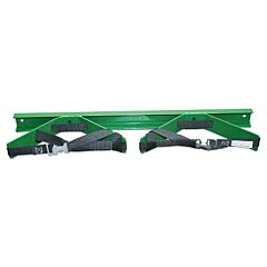 Saf-T-Cart Wb-202 Wall Bracket, Steel, 3 In To 10 In Dia, Green