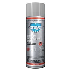 Sprayon S00010000 Sp000 Series Rtv Silicone Sealant, 8 Oz, Aerosol Can, Clear, Sp™010