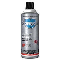 Sprayon Sc0606000 Layout Dye Remover, 12.75 Oz, Aerosol Can, Odorless