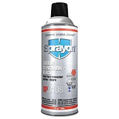 Sprayon Sc3108000 Stencil Inks, 12 Oz Aerosol Can, Black
