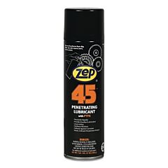 Zep Professional® 17401 Zep® 45™ Penetrating Lubricant With Ptfe, 17 Oz, Aerosol Can