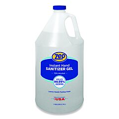 Zep Professional® 355824 Instant Hand Sanitizer 70% Alcohol Gel, 1 Gal, Light/Clean Scent