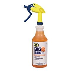 Zep Professional® 48501 Big Orange-E™ Liquid Industrial Degreaser, 1 Qt Spray Bottle, Citrus