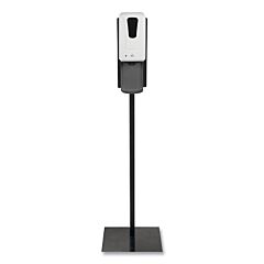 Zep Professional® C33301 Refillable Manual/Touchless Dispenser Stand, 40.5 Oz Dispensers Sold Separately, Black