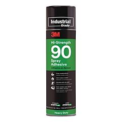 3M 021200-30023 Hi-Strength 90 Ca Spray Adhesive, 17.6 Oz, Aerosol Can, Clear