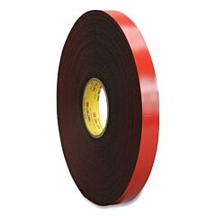 3M 021200-56151 Vhb™ Tape, 36 Yd L X 1 In W, Dark Gray