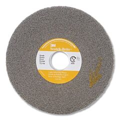 3M 048011-05274 Scotch-Brite™ Deburring Wheel, 8 In Dia, Fine, 4500 Rpm, Silicon Carbide