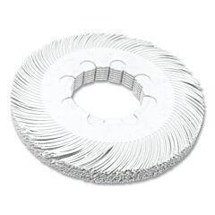3M 048011-33179 Scotch-Brite™ Radial Bristle Brush Replacement Disc, 120 Grit, T-C, White, 7-5/8 In Dia