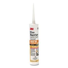 3M 051115-11535 Fire Barrier Water Tight Sealant, Fire Rating Up To 3 Hr, 10.1 Fl Oz, Cartridge, Light Gray