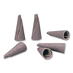 Standard Abrasives 051115-32474 A/O Tapered Cone Point, 1 In Dia, P120 Grit, K-110