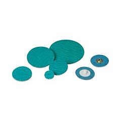 3M 051115-32774 Standard Abrasives™ Quick Change Zirconia Pro 2-Ply Disc, 3 In Dia, 80 Grit, Tr, Die Q300V, 18,000 Rpm