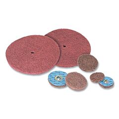 Standard Abrasives 051115-33146 Buff And Blend Gp Disc, 8 In Dia X 1/2 In Arbor, Aluminum Oxide, Very Fine