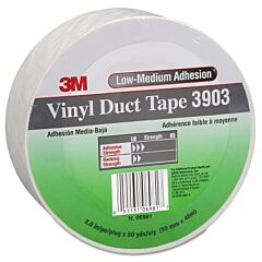3M 051131-06984 Vinyl Duct Tape 3903, Gray, 2 In X 50 Yd X 6.3 Mil
