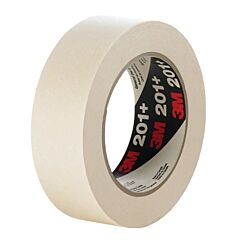 3M 511156-47406 General Use Masking Tape 201+, 24 Mm X 55 M X 4.4 Mil, Tan