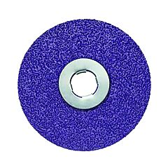 3M 638060-83318 Cubitron™ Ii 982Cx Pro Fibre Disc, Precision Shaped Ceramic, 36+, Gl Quick Change, 5 In, Die G500P