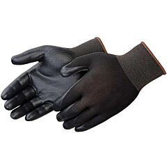 Liberty Safety F4631Bk 13 Gauge, 100% Black Nylon Shell Gloves, Black Foam Nitrile Palm, Korea, Vend Packed, Size 2X-Large