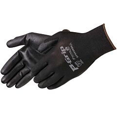 Liberty Safety Sp4638Bk Black Nylon/Polyester Shell Gloves, Black Pu Palm, Size 2X-Large