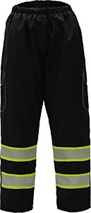 Gss Safety 8713 Onyx Non Ansi Winter Quilted Pants With 2 Cargo Pockets, Black, Size 2X/3X-Large