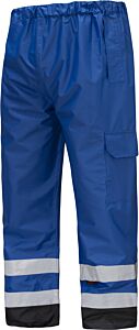 Gss Safety 6813 Non-Ansi Premium Rain Pants With Black Bottom, Blue, Size 4X/5X-Large