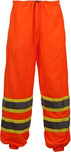 Gss Safety 3804 Class E Safety Mesh Pants, Orange, Size 2X/3X-Large