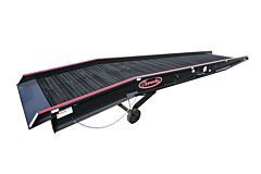 Copperloy Syr20-70-36Pl8 Steel Mobile Yard Ramp With Steel Grating, 36' Long X 70" Wide, 20,000 Lbs Capacity