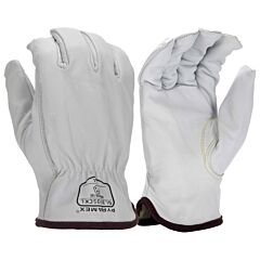 Pyramex Gl3005Ck Goatskin Leather Gloves A4 Hppe Size Medium
