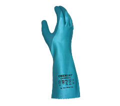 Task Gloves Ch3605A3-S Chem101 - Triple Dipped Nitrile, Sandy Finish, 12" Length, 18 Gauge Nylon Liner, Ansi A3, Size Small
