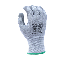 Task Gloves Cm26230E-3Xl 13 Gauge Hppe Shell, Gray Polyurethane Palm Coated, Ansi A2, Size 3X-Large