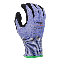Task Gloves Cm63130-Xl 13G Hdpe A6, Wire-Core Steel, Double Dipped Sand Foam Nitrile Palm Coated Gloves, Size X-Large