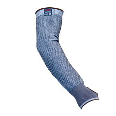 Task Gloves Tf74018T 18" Length Grey 13G Hdpe Blended Sleeve W/ Thumb Hole, Size Large, Ansi Cut A4