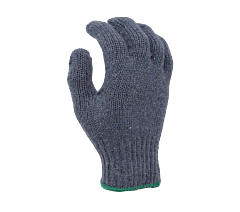 Task Gloves Tsk11003G-S Heavy Weight, Gray Cotton/Polyester String Knit, 7 Gauge, Size Small