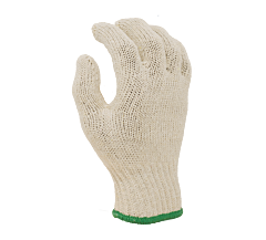 Task Gloves Tsk11102A-L 7G Natural White Knit With One-Sided Pvc Dots, Size Large