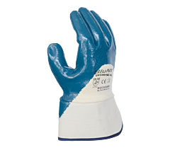 Task Gloves Tsk2013-Xl (Ch3300Sc) Blue Nitrile Palm Coated Glove With Safety Cuff., Size X-Large