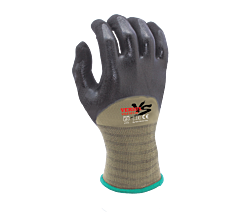 Task Gloves Vs4161-L Revo Tek Double Dipped Coated Palm And Knuckle, Size Large