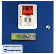 Gfg 5100-4B 5000 Series Control Panel, 4 Channels, 2 Amp Power Supply With Blue Strobe