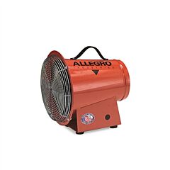 Allegro 9513-05E 8" Axial Explosion-Proof (Ex) Metal Blower, 220V/50 Hz