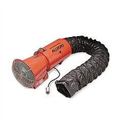 Allegro 9514-05 8" Ac Axial Ex Blower W/ Canister (Includes 115V Plug, 15' Ducting)