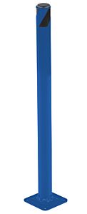 Vestil Bol-24-2-Bu Steel Pipe Safety Bollard 24" X 1-3/4" Blue
