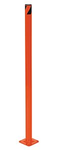 Vestil Bol-36-2-Or Steel Pipe Safety Bollard 36" X 1-3/4" Orange