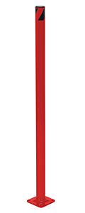 Vestil Bol-36-2-Red Steel Pipe Safety Bollard 36" X 1-3/4" Red
