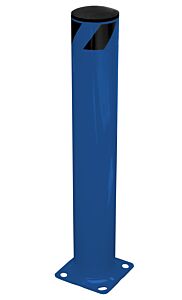 Vestil Bol-36-5.5-Bu Steel Pipe Safety Bollard 36" X 5-1/2" Blue