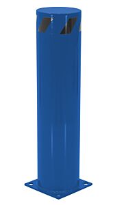 Vestil Bol-36-8.5-Bu Steel Pipe Safety Bollard 36" X 8-1/2" Blue