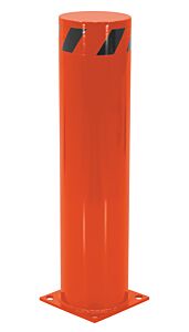 Vestil Bol-36-8.5-Or Steel Pipe Safety Bollard 36" X 8-1/2" Orange