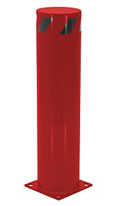 Vestil Bol-36-8.5-Red Steel Pipe Safety Bollard 36" X 8-1/2" Red