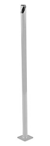 Vestil Bol-42-2-Sl Steel Pipe Safety Bollard 42" X 1-3/4" Silver