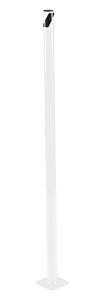 Vestil Bol-42-2-Wt Steel Pipe Safety Bollard 42" X 1-3/4" White