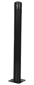 Vestil Bol-42-5.5-Bk Steel Pipe Safety Bollard 42" X 5-1/2", Black