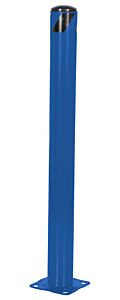 Vestil Bol-42-5.5-Bu Steel Pipe Safety Bollard 42" X 5-1/2" Blue