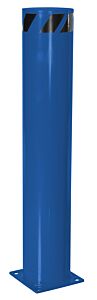 Vestil Bol-48-8.5-Bu Steel Pipe Safety Bollard 48" X 8-1/2" Blue
