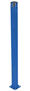 Vestil Bol-62-4.5-Bu Steel Pipe Safety Bollard 62" X 4-1/2" Blue